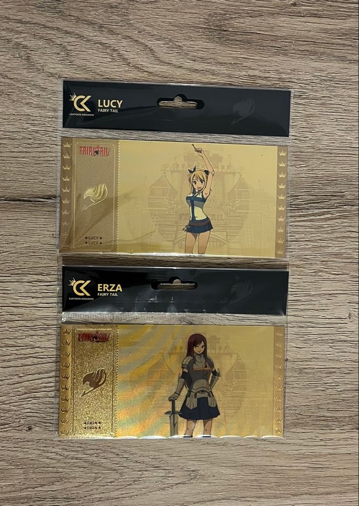 Fairy Tail - Tickets d’or - Lucie et erza