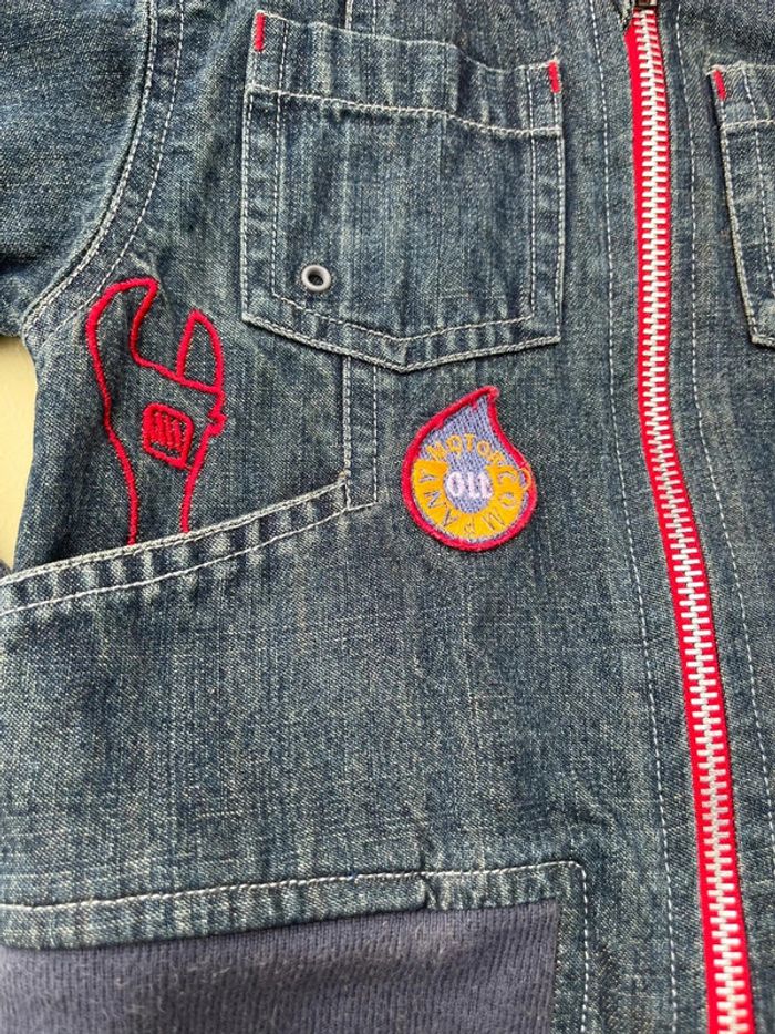 Blouson en jeans taille 2 ans 5sur5 - photo numéro 4