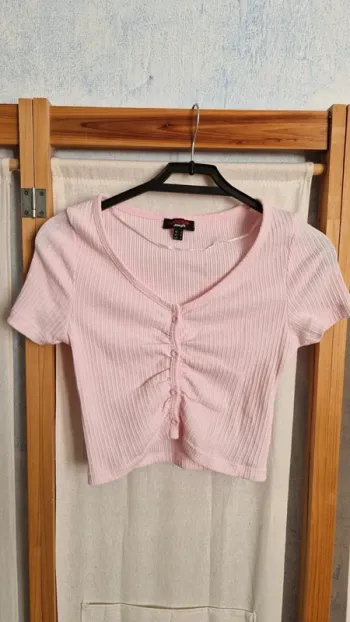 Top / Crop Top rose