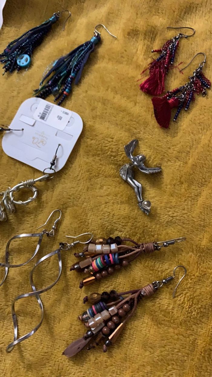 Lot de boucles d’oreilles - photo numéro 2