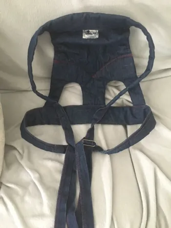 Porte bébé en jean Youpala