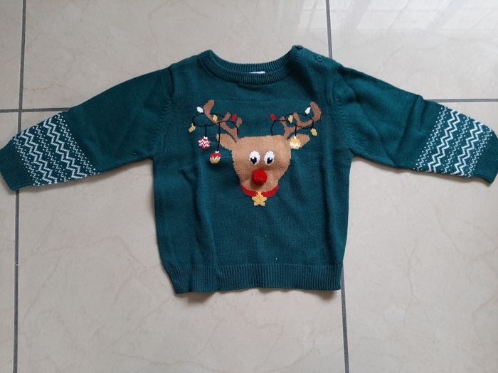 Pull de Noël 12 mois