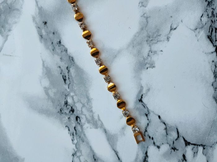 Bracelet vintage doré - photo numéro 11