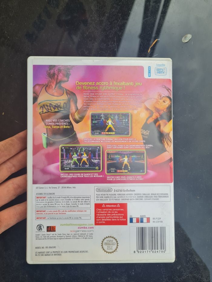 Jeu zumba - photo numéro 1