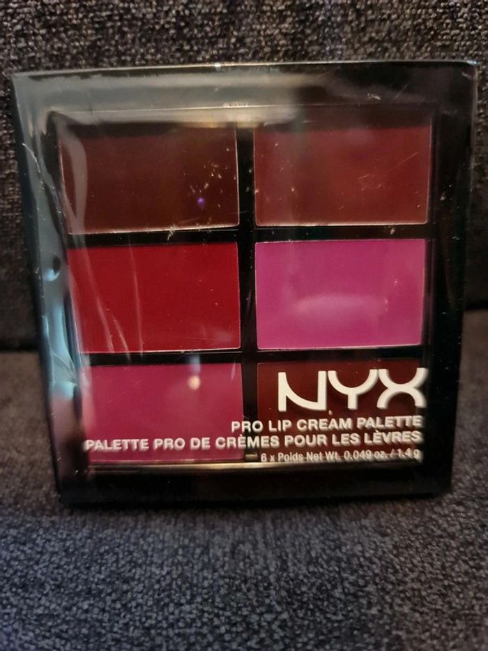 NYX palette pro de crèmes pour les lèvres