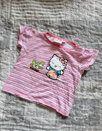 Tee shirt Hello kitty 12 mois