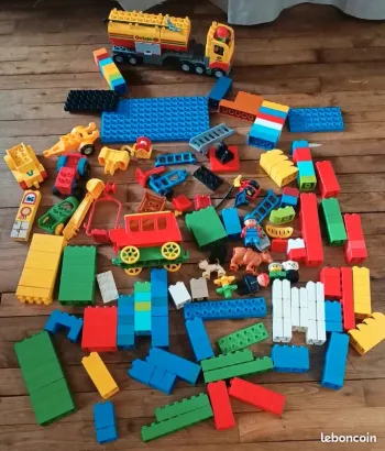 Lego duplo briques plaques camion octan