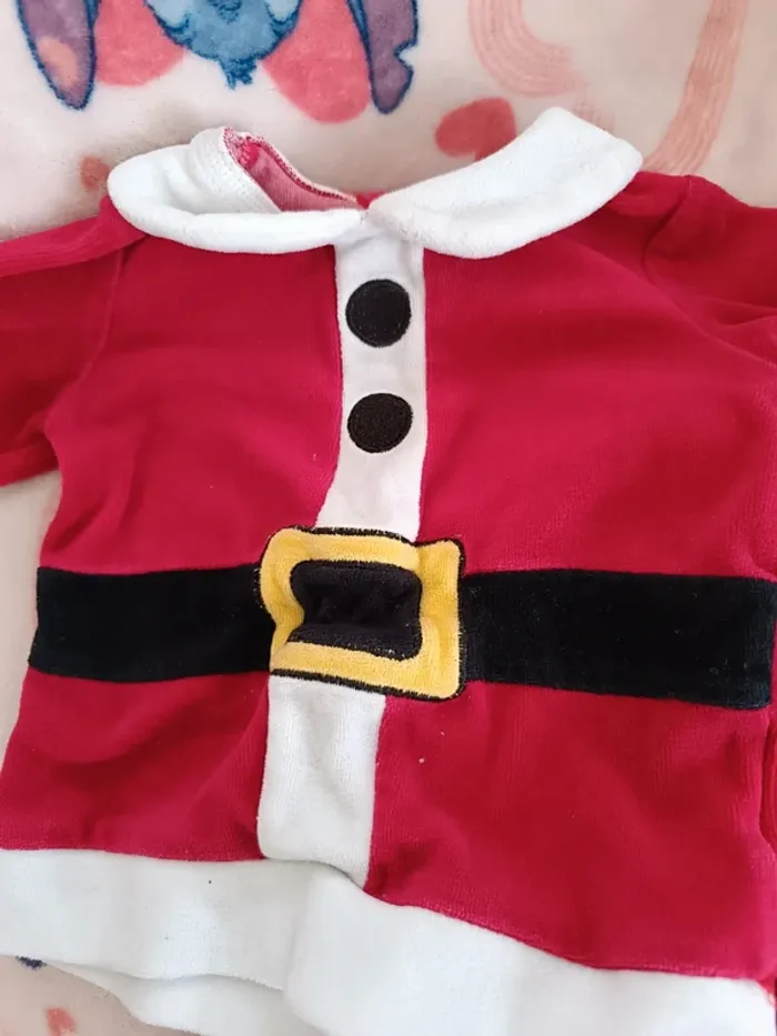 Pyjamas père noël taille 9 mois - photo numéro 2