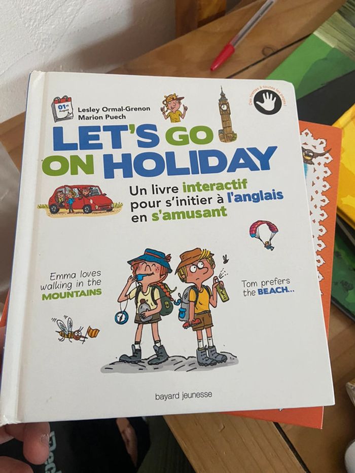 Livre pour apprendre l'anglais