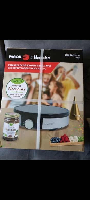 Crepiere neuve fagor