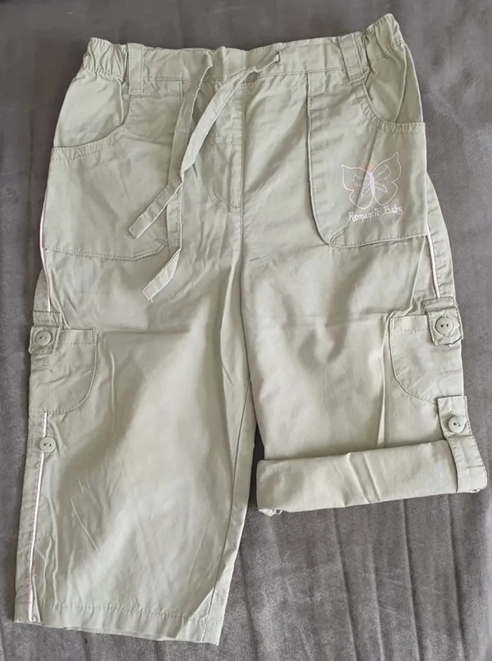 Lot 6 pantalons été 18 mois - photo numéro 6
