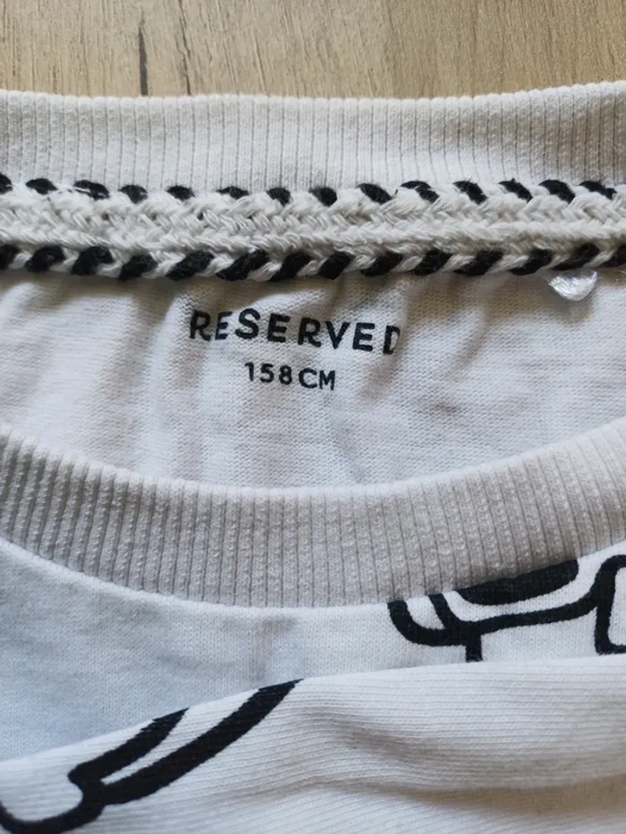 T-shirt réserved bonhomme - photo numéro 4