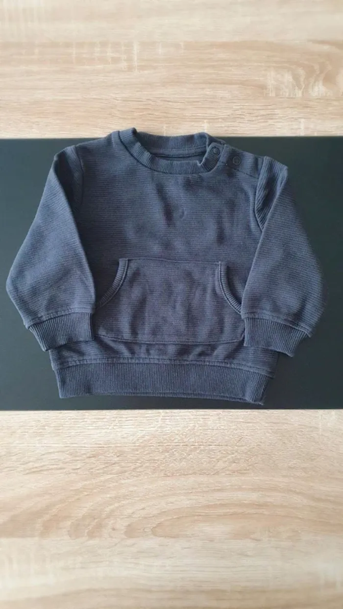 Ensemble pantalon et pull léger 6 mois - photo numéro 2