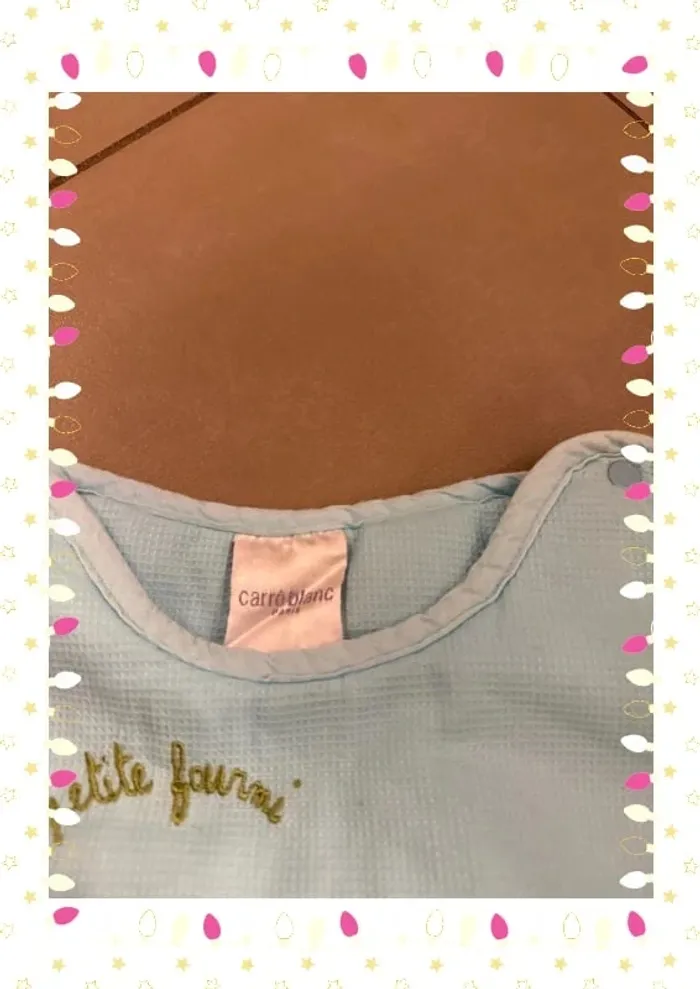 Turbulette carré blanc - photo numéro 6