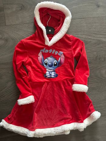 Robe de noel lilo et stitch neuf