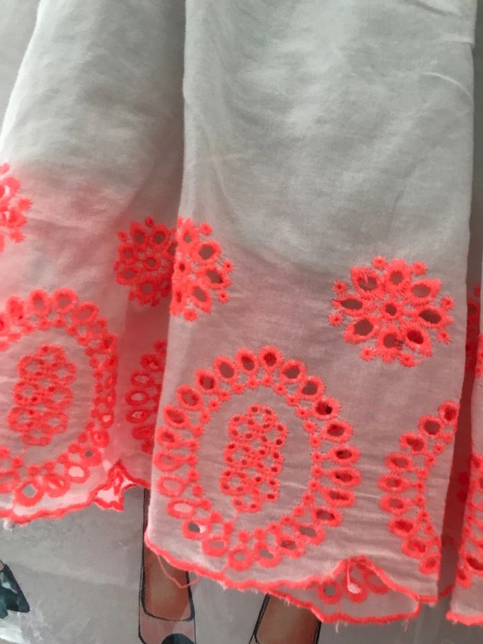 Jupe coton broderies anglaise 38 - photo numéro 4