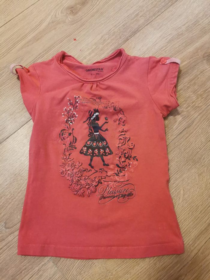 Tee shirt manche courte taille 6 ans