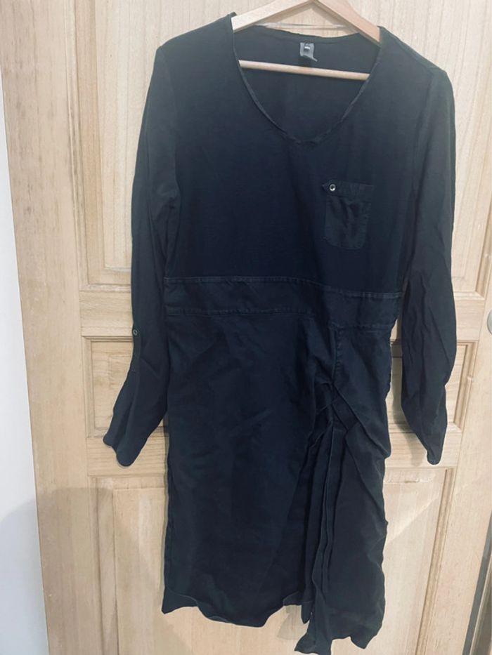Robe noire casual lady Captain taille 44 - photo numéro 2