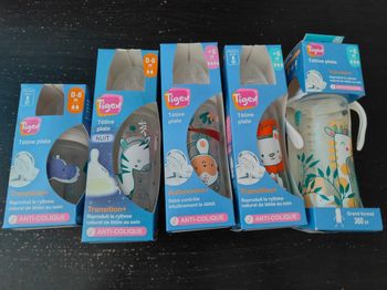 Lot de 5 Biberons