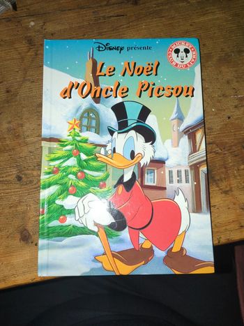 Livre Disney le noël d'oncle Picsou neuf