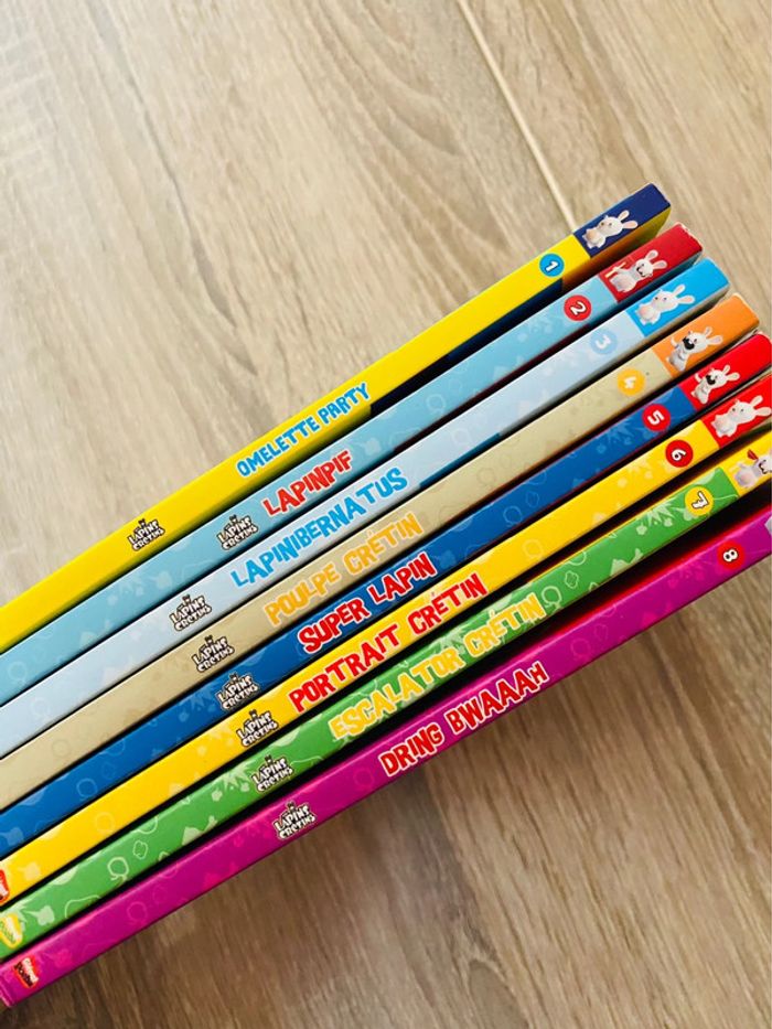 Lot de 8 livres Lapins crétins - photo numéro 3