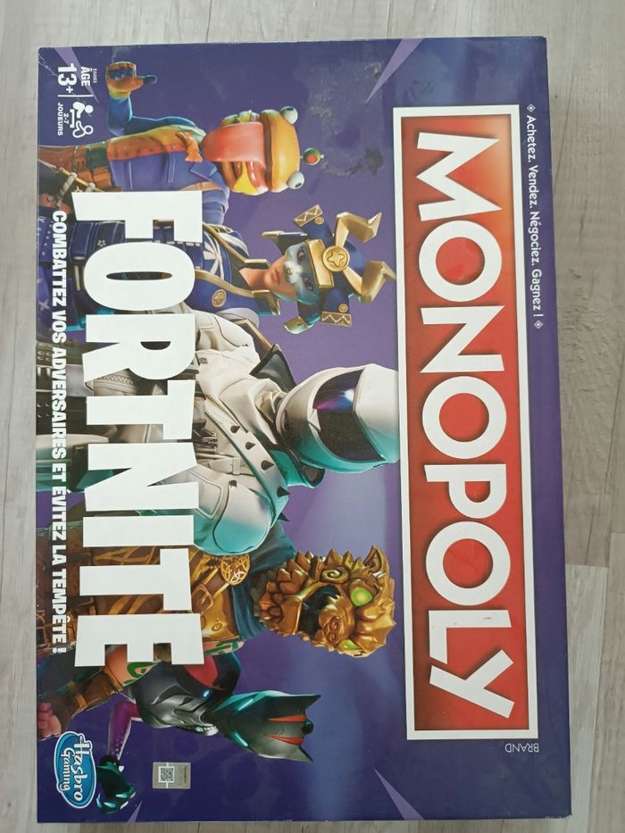Jeu Monopoly Fortnite