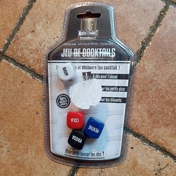 Jeux de dés cocktail