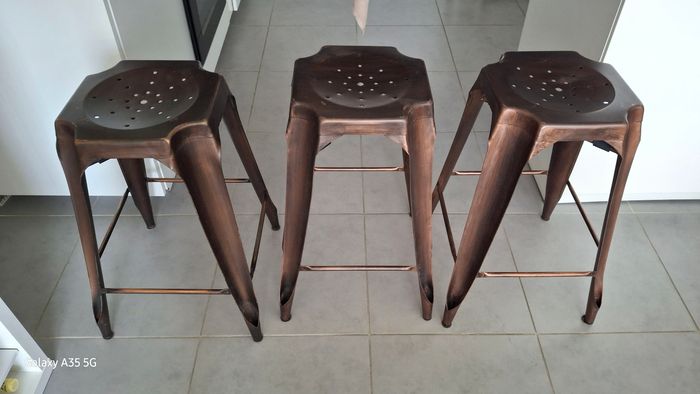 Lot 3 tabourets bar