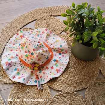 🌈 Chapeau été – 4 ans / 104 cm – Du Pareil Au Même – Très bon état