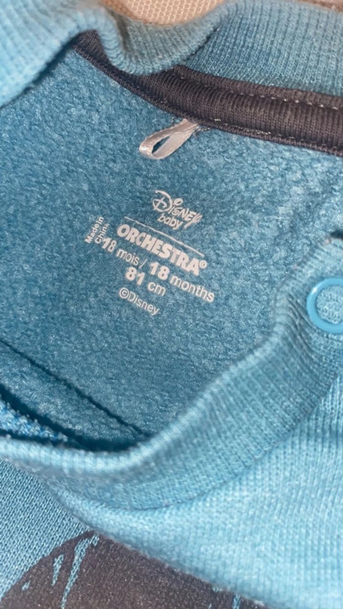 Sweat Mickey garçon 18 mois - photo numéro 2