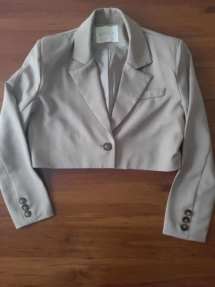 Veste blazer court