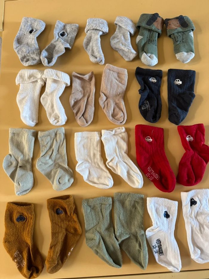 Lot 12 paires de chaussettes