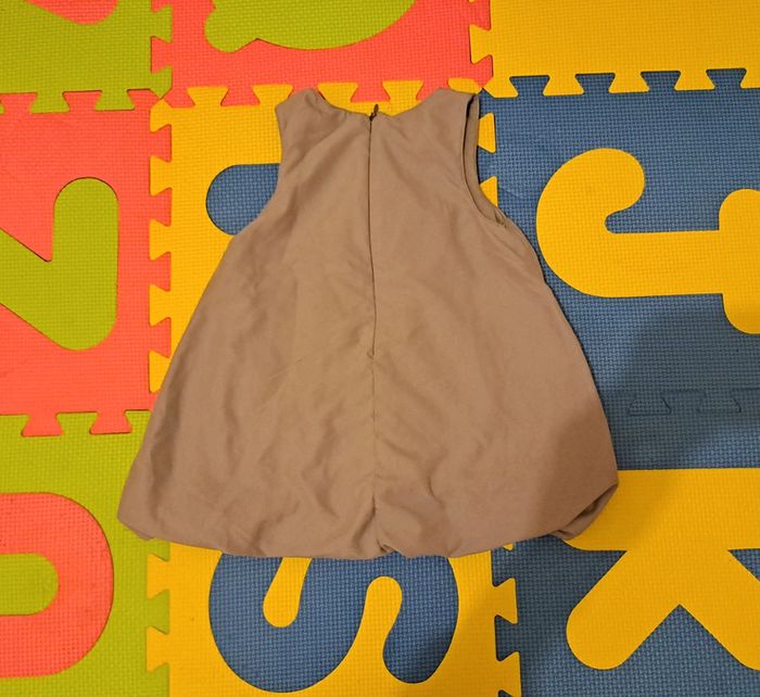 Robe sans manches gris oie, taille 12 mois (74 cm) - photo numéro 2