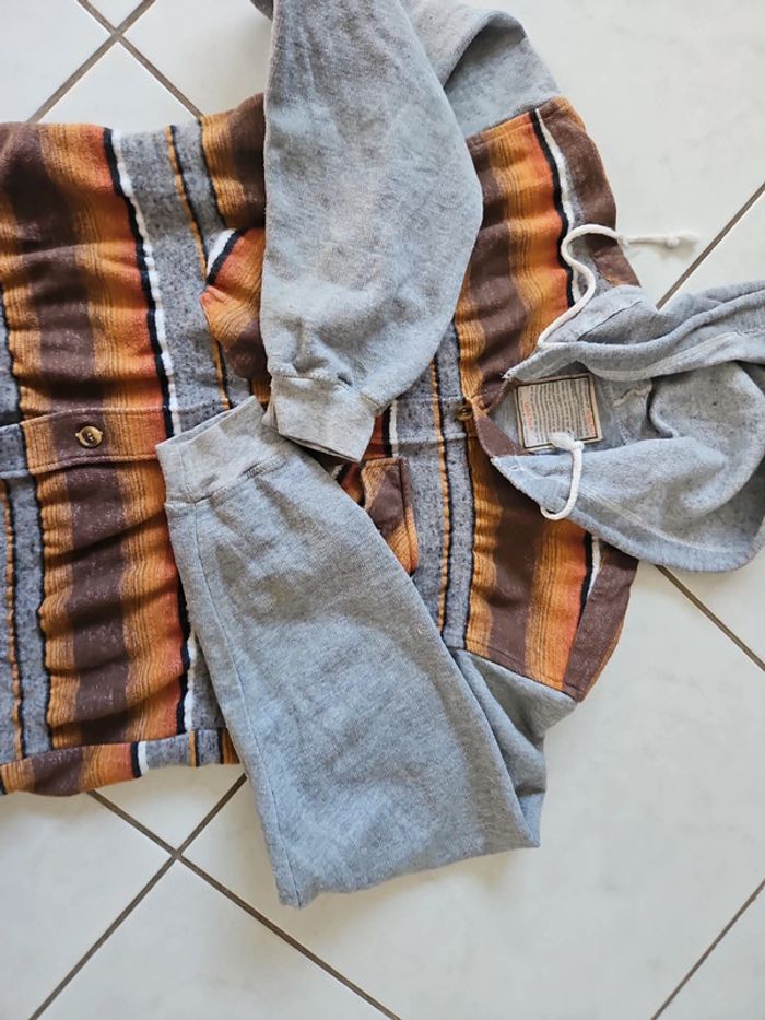 Chemise boutonnée à capuche taille M u47 - photo numéro 6