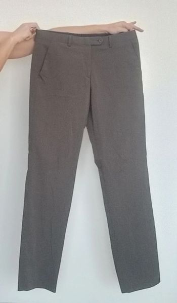 Pantalon de costume homme rayé taille 40