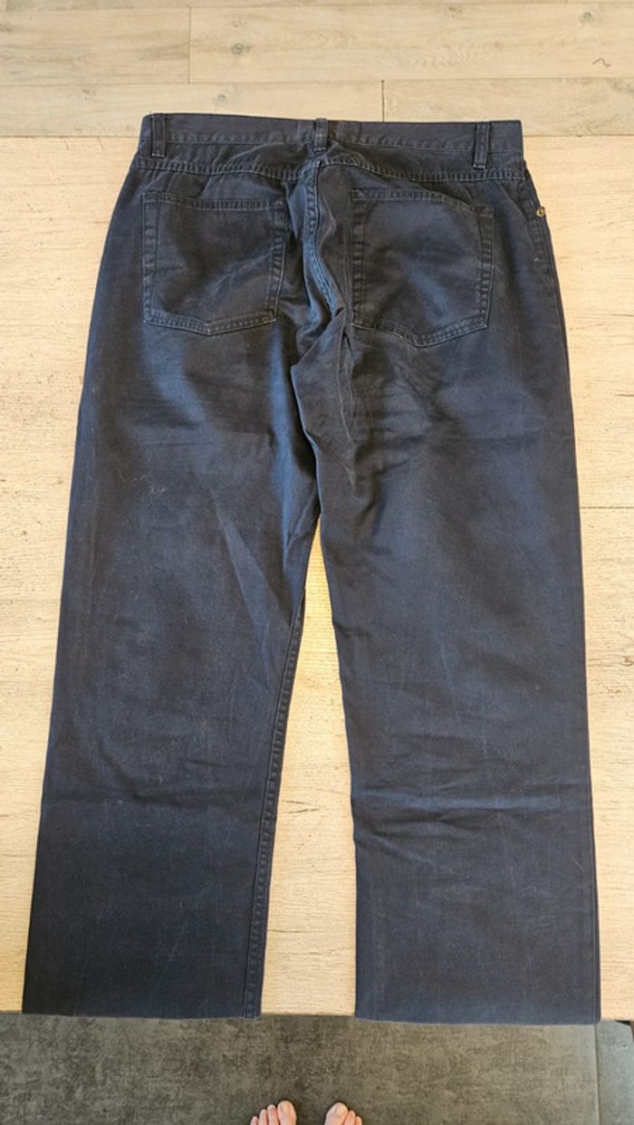 Pantalon homme bleu foncé, coupe droite, Gaspard, taille 36, nickel - photo numéro 6