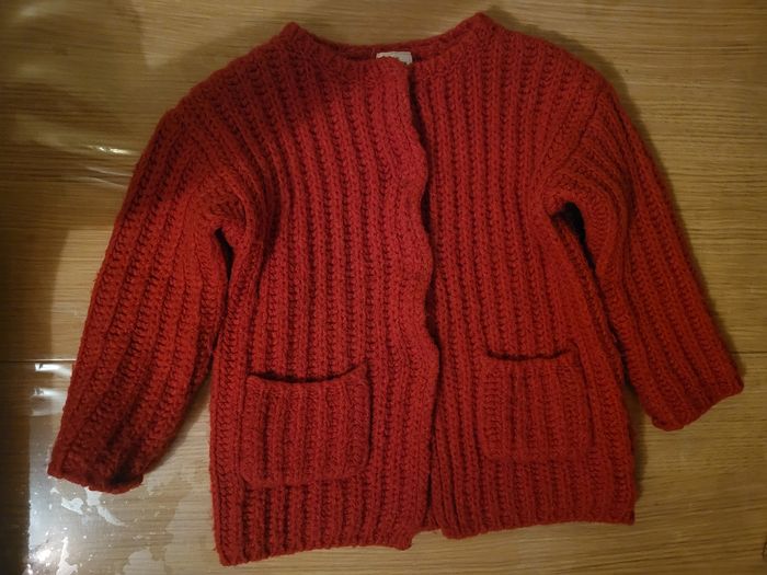 Gilet en laine 3/5 ans
