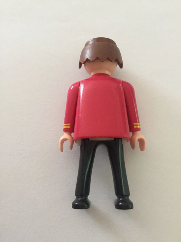 Chauffeur du bus 30001593 pièce détachée Playmobil 5267 Le minibus de l'hôtel #A34 - photo numéro 2