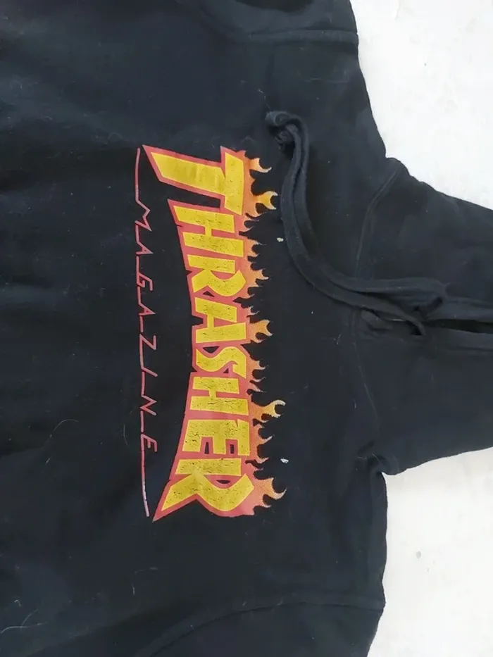 Sweat à capuche thrasher - photo numéro 2