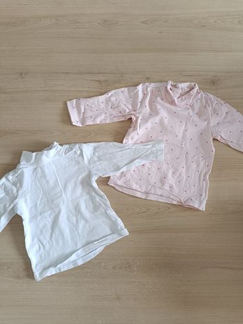 Lot de deux t-shirts manches longues