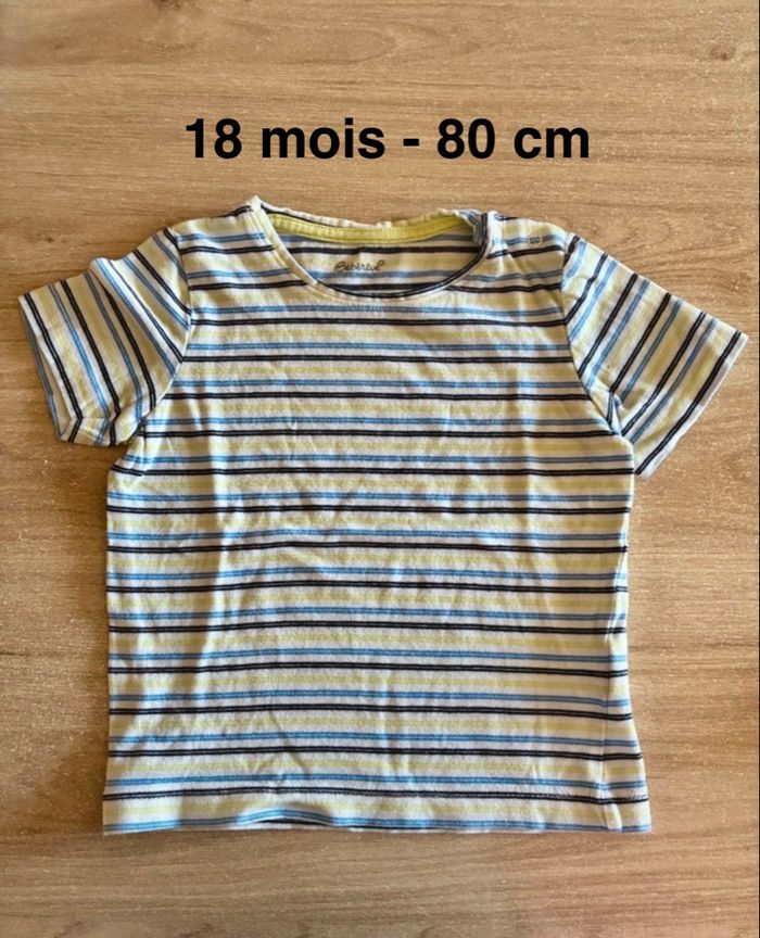 T-shirt garçon Bébé Rêve – 18 mois (80 cm) - photo numéro 1