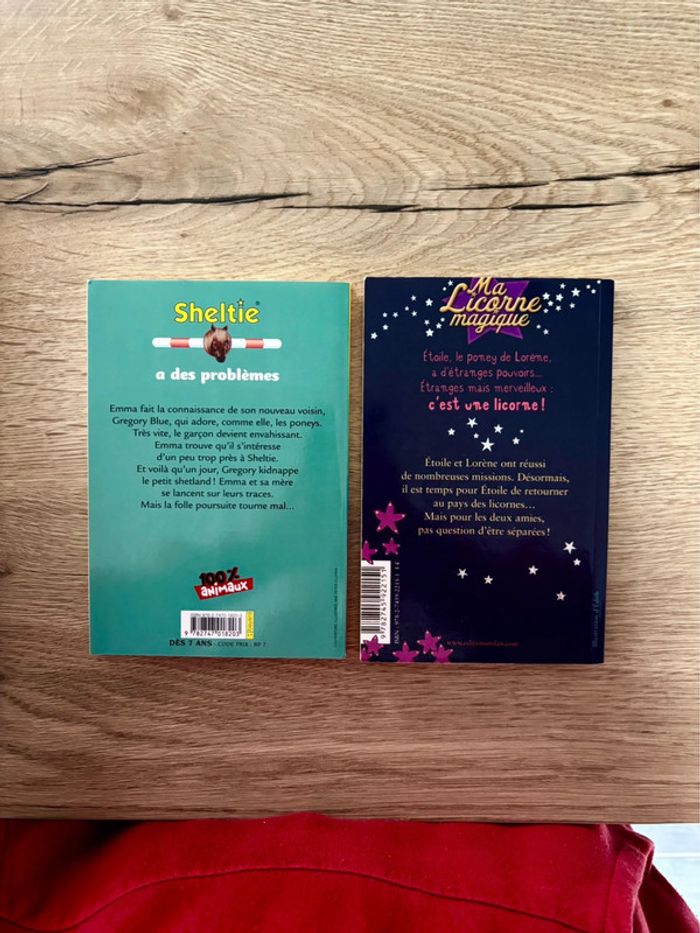 Lot de livres Sheltie / Ma licorne Magique pour enfants - photo numéro 2