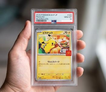 Pikachu McDo jap 2025 PSA 10 promo 020 gear mint