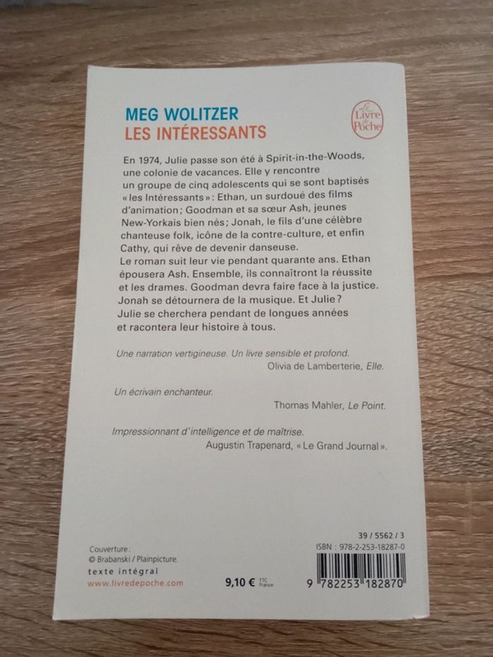 Meg Wolitzer 💠Les intéressants - photo numéro 2