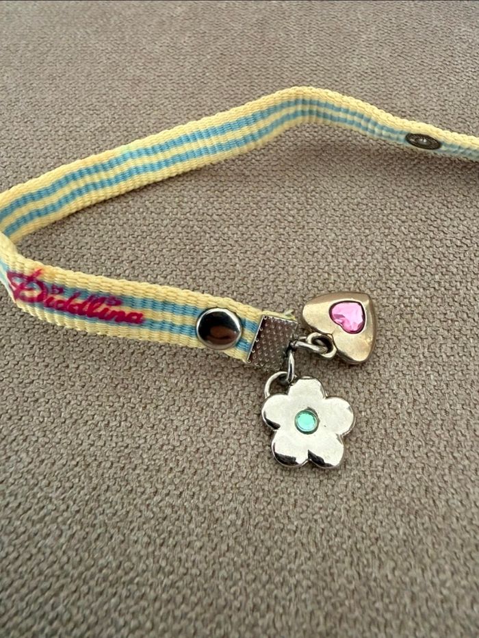 Bracelet jaune rayé bleu Diddlina - photo numéro 10