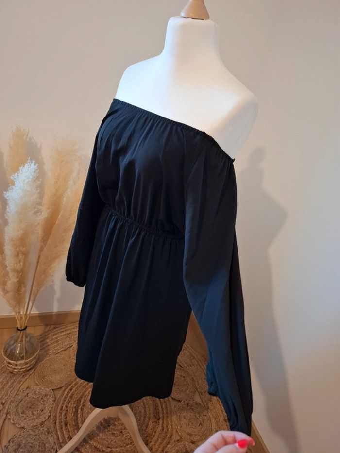 Petite robe noire fluide neuve Missguided taille S/M 36/38 - photo numéro 9