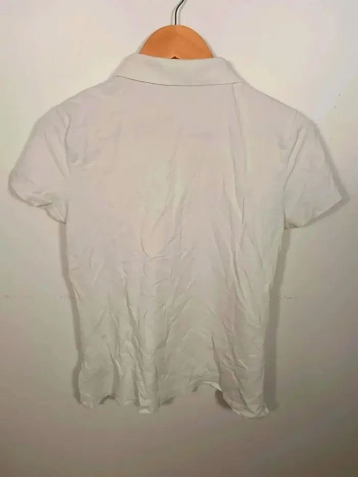 C14 polo blanc Tommy Hilfiger M - photo numéro 2