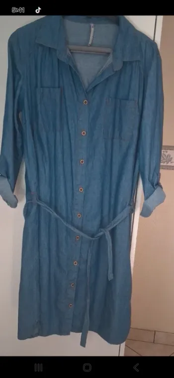 Robe denim