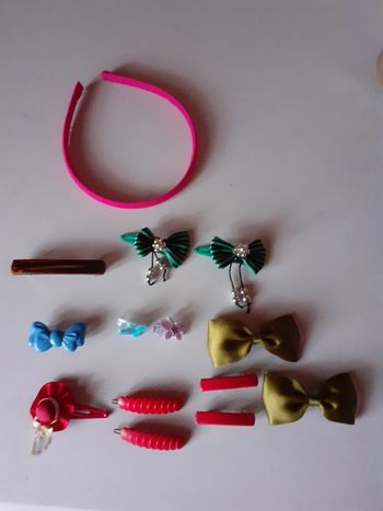 lot accessoires pour cheveux