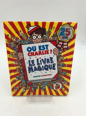 Livre où est Charlie le livre magique
